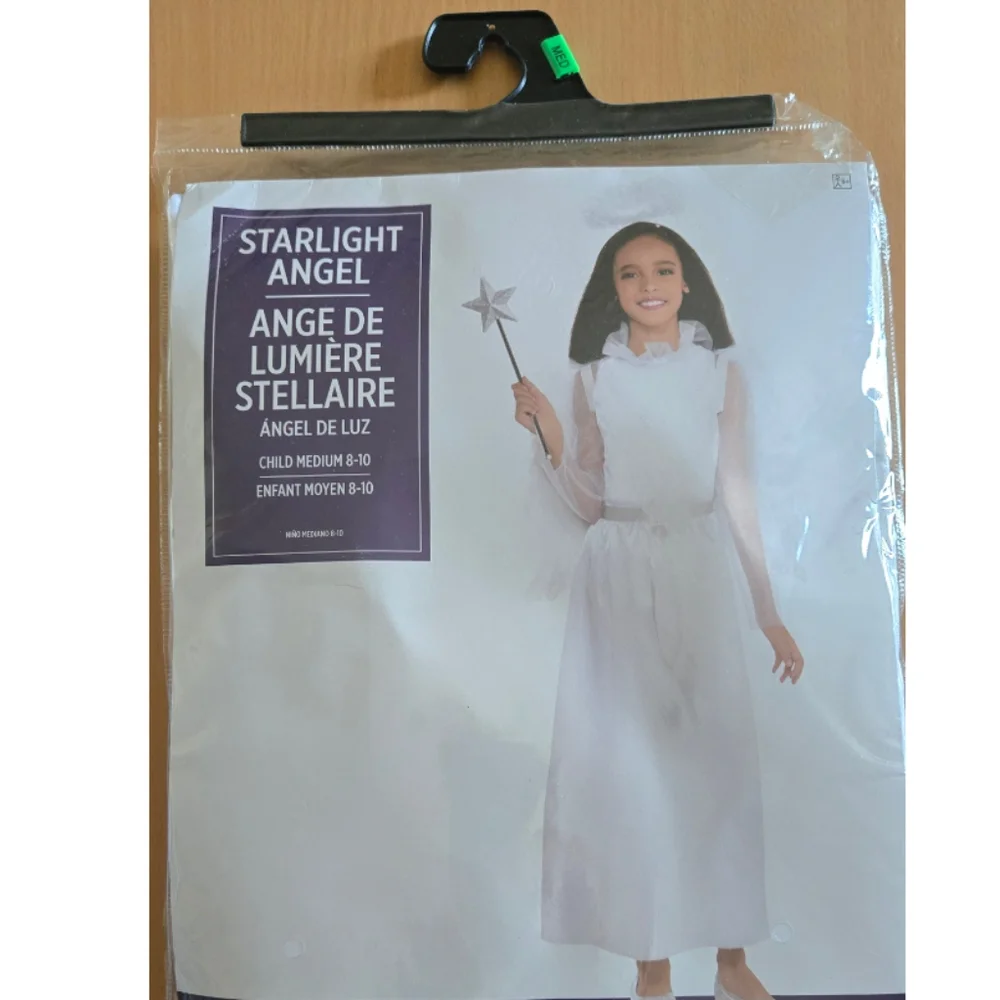 Starlight Angel White  Christmas  Costume for Kids